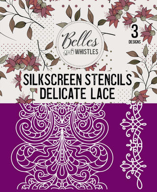 Silkscreen Stencil-Delicate Lace