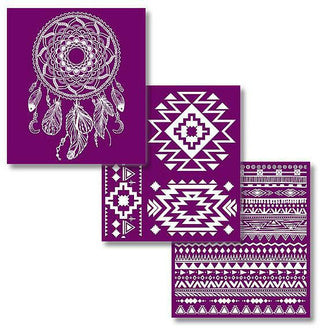 Silkscreen Stencil-Western Boho