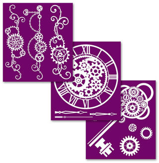 Silkscreen Stencil- Steampunk